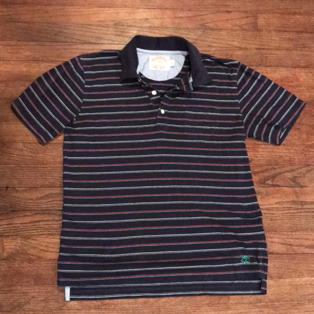 Brooks brothers striped polo shirt